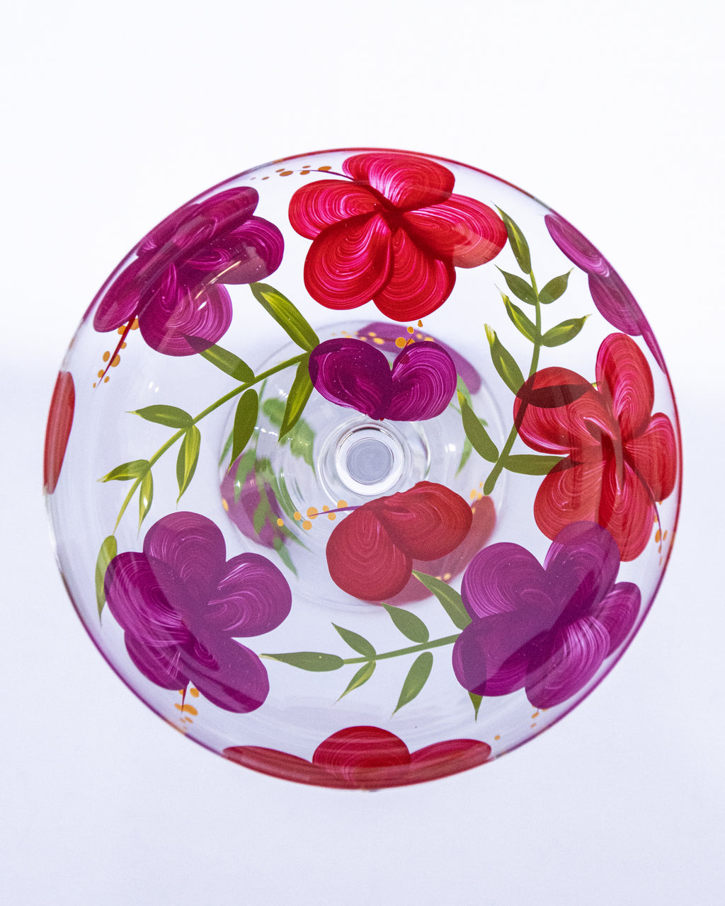 Kit Duas Taças De Espumante Hibisco