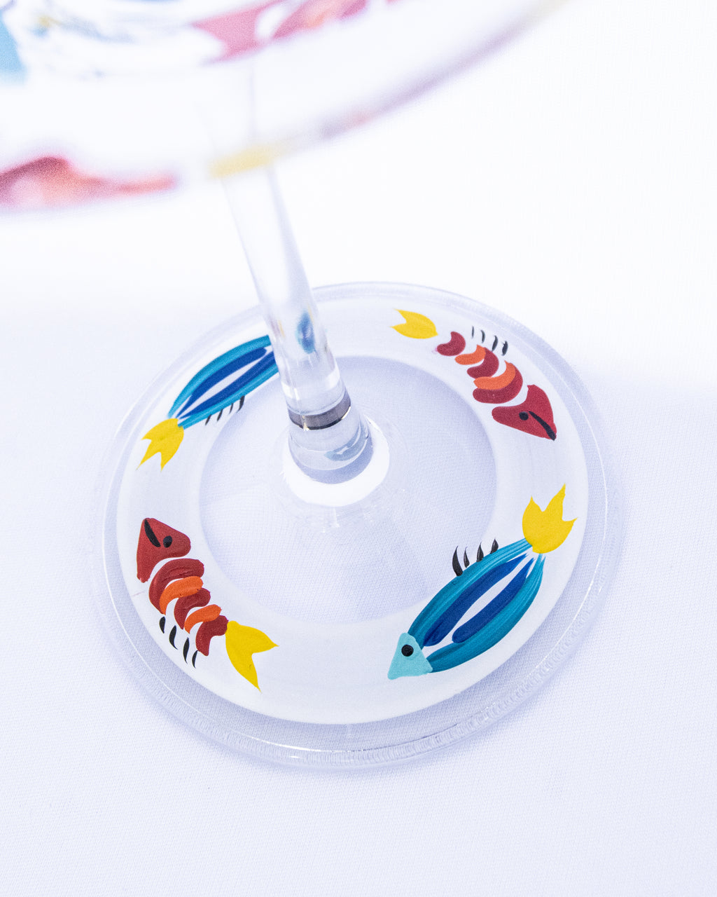 Kit Duas Taças De Espumante Peixinhos