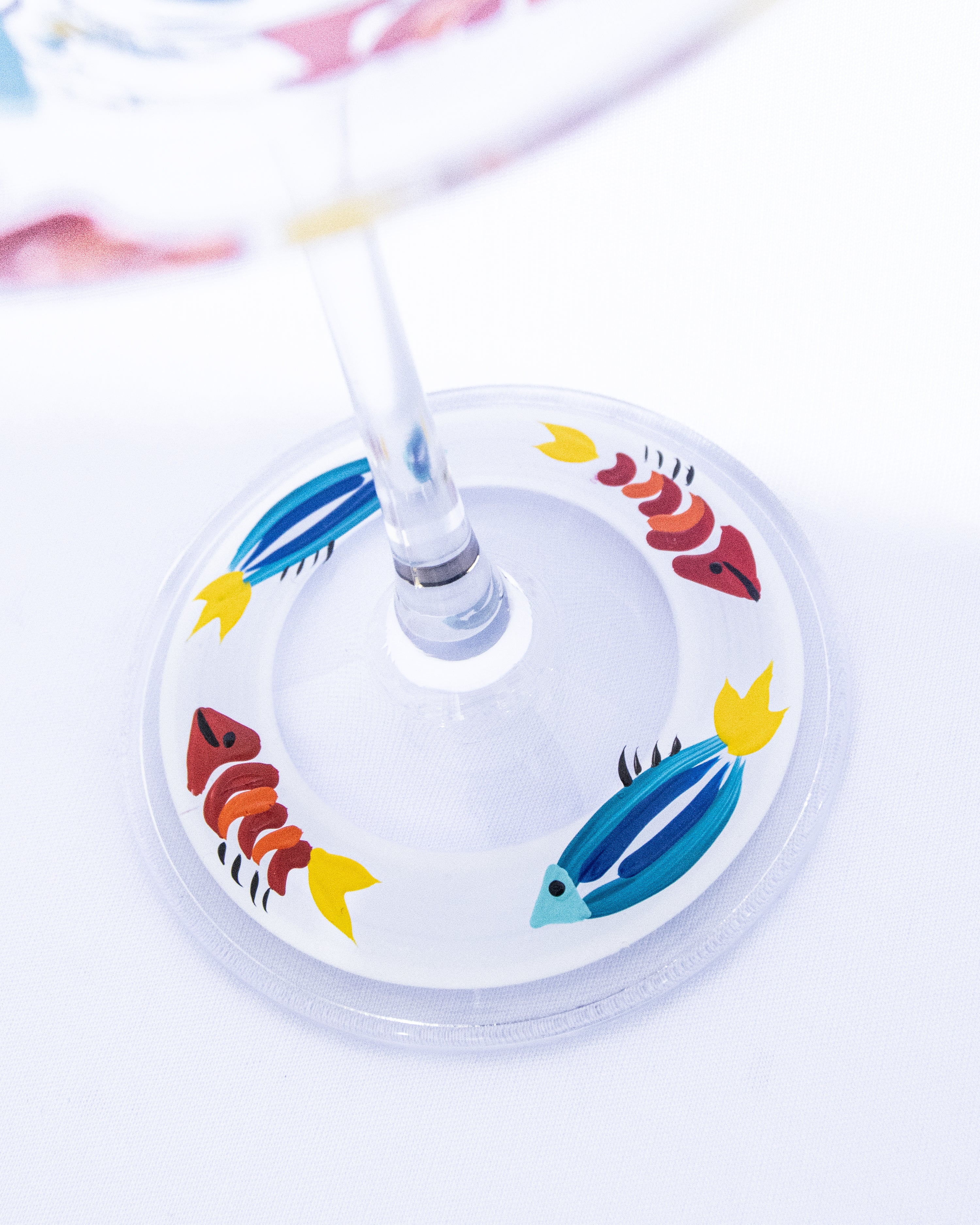 Kit Duas Taças De Espumante Peixinhos