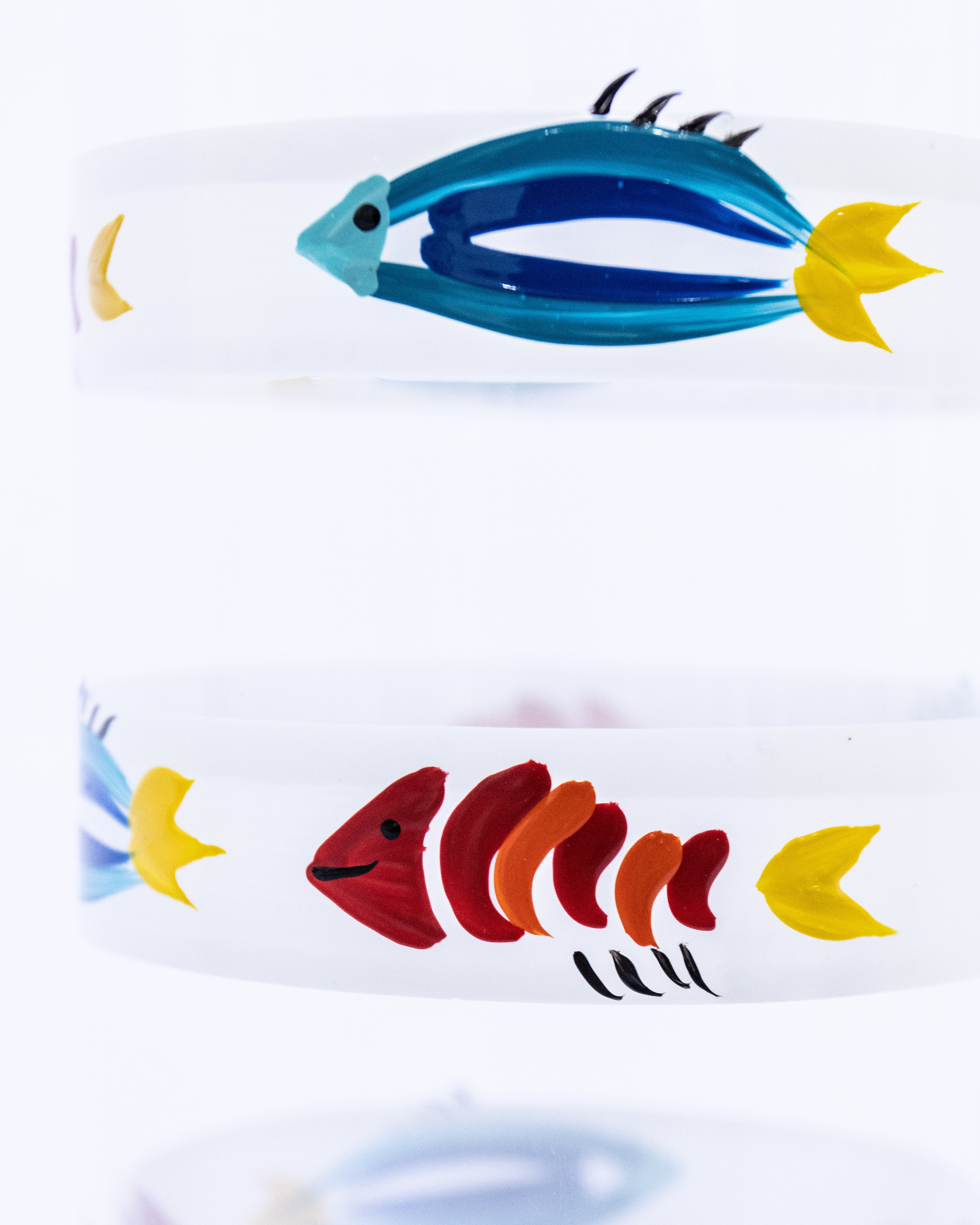 Kit Dois Copos Peixinhos