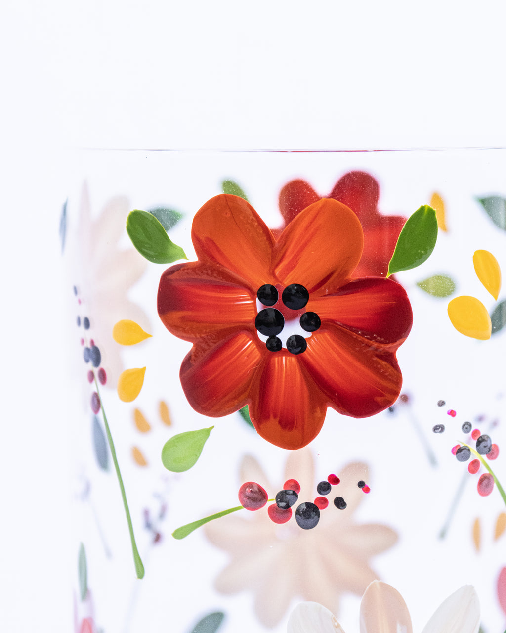 Kit Dois Copos Flores do Campo