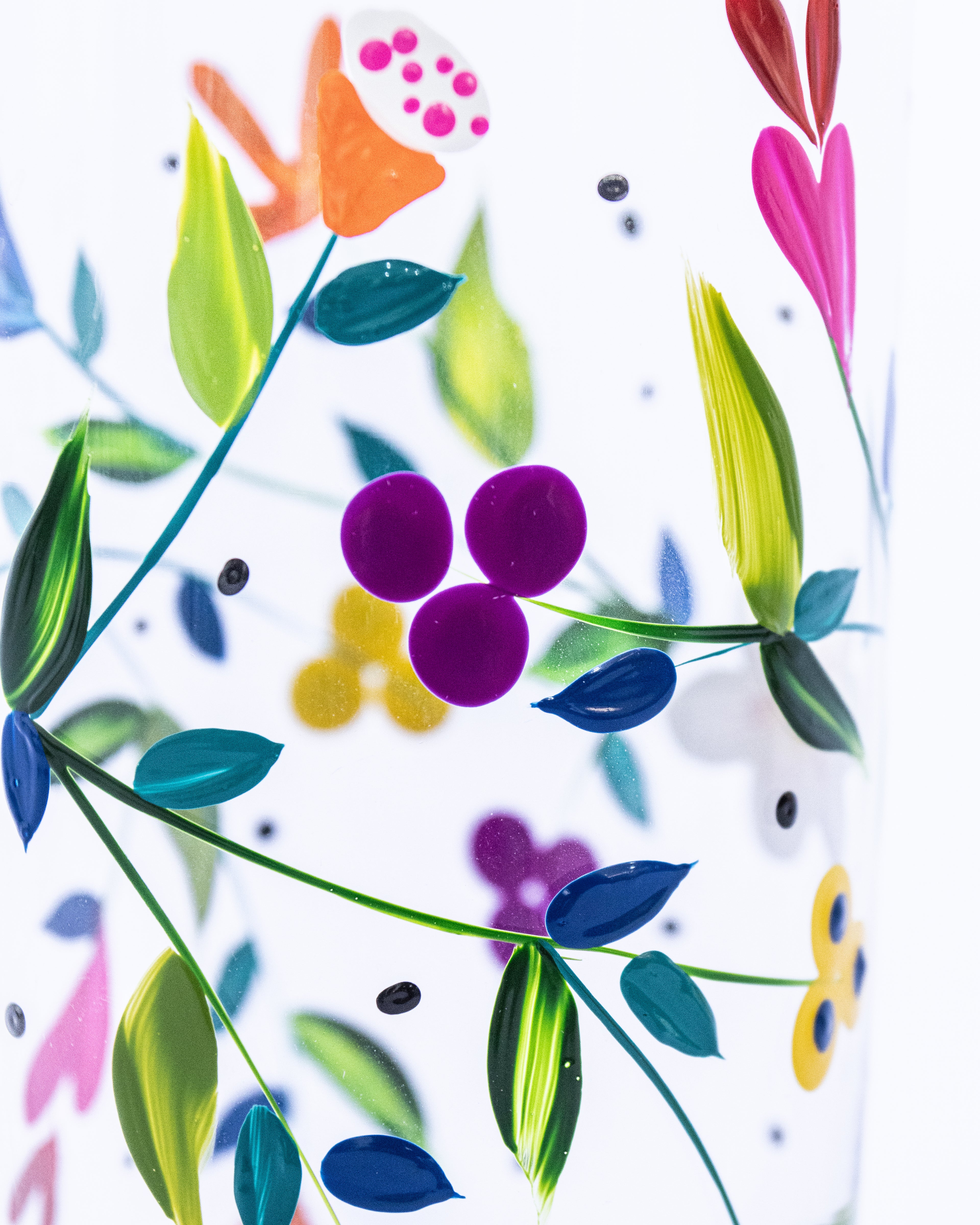 Kit Dois Copos Dança das flores