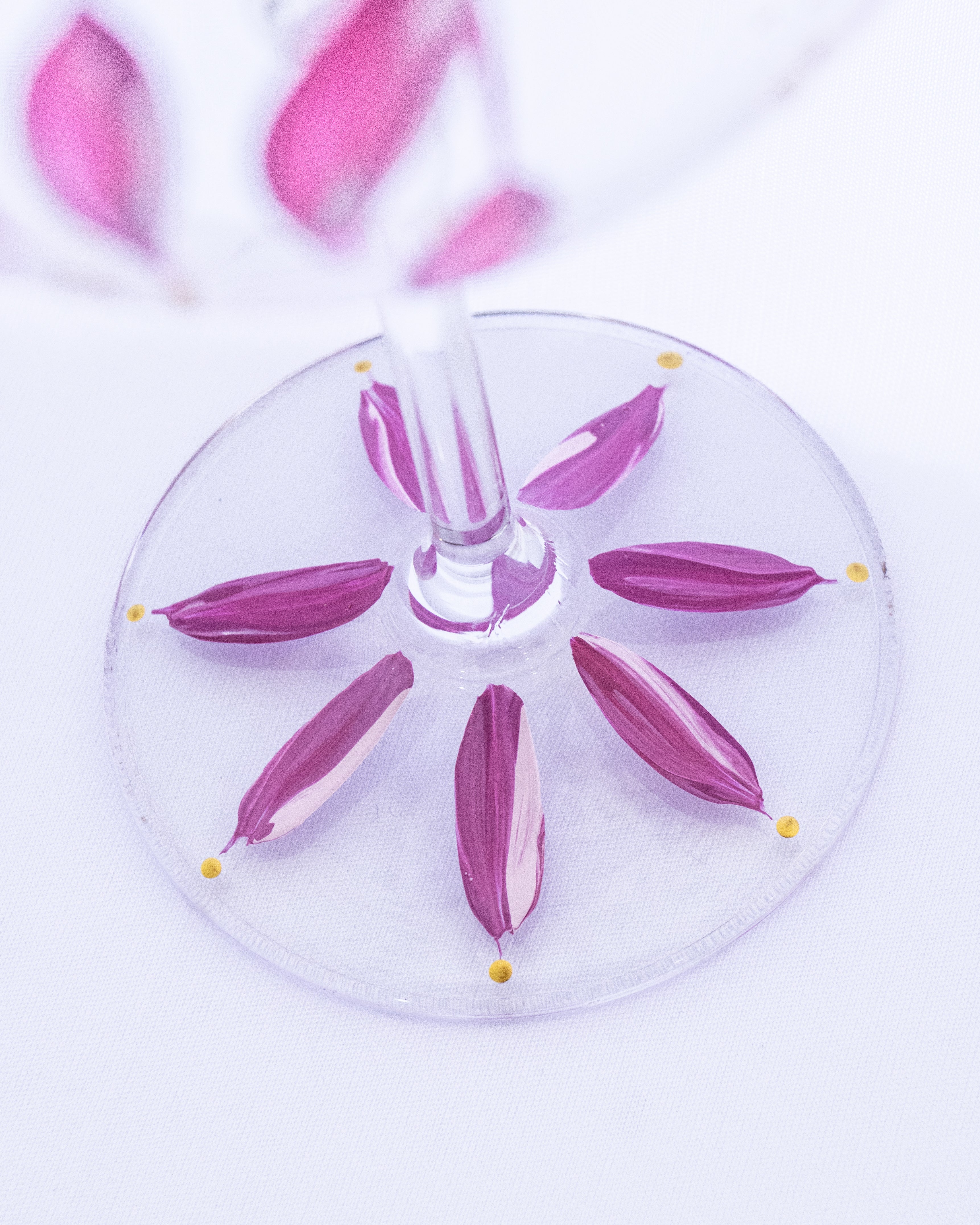 Kit Duas Taças de Gin Plumas Rosa
