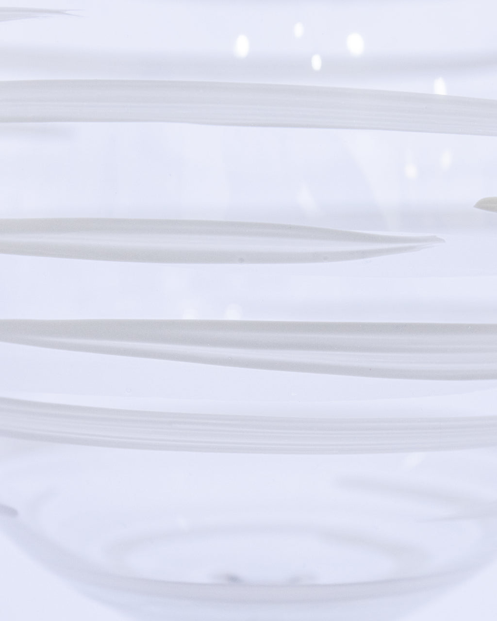 Kit Duas Taças de Gin Listras Branco
