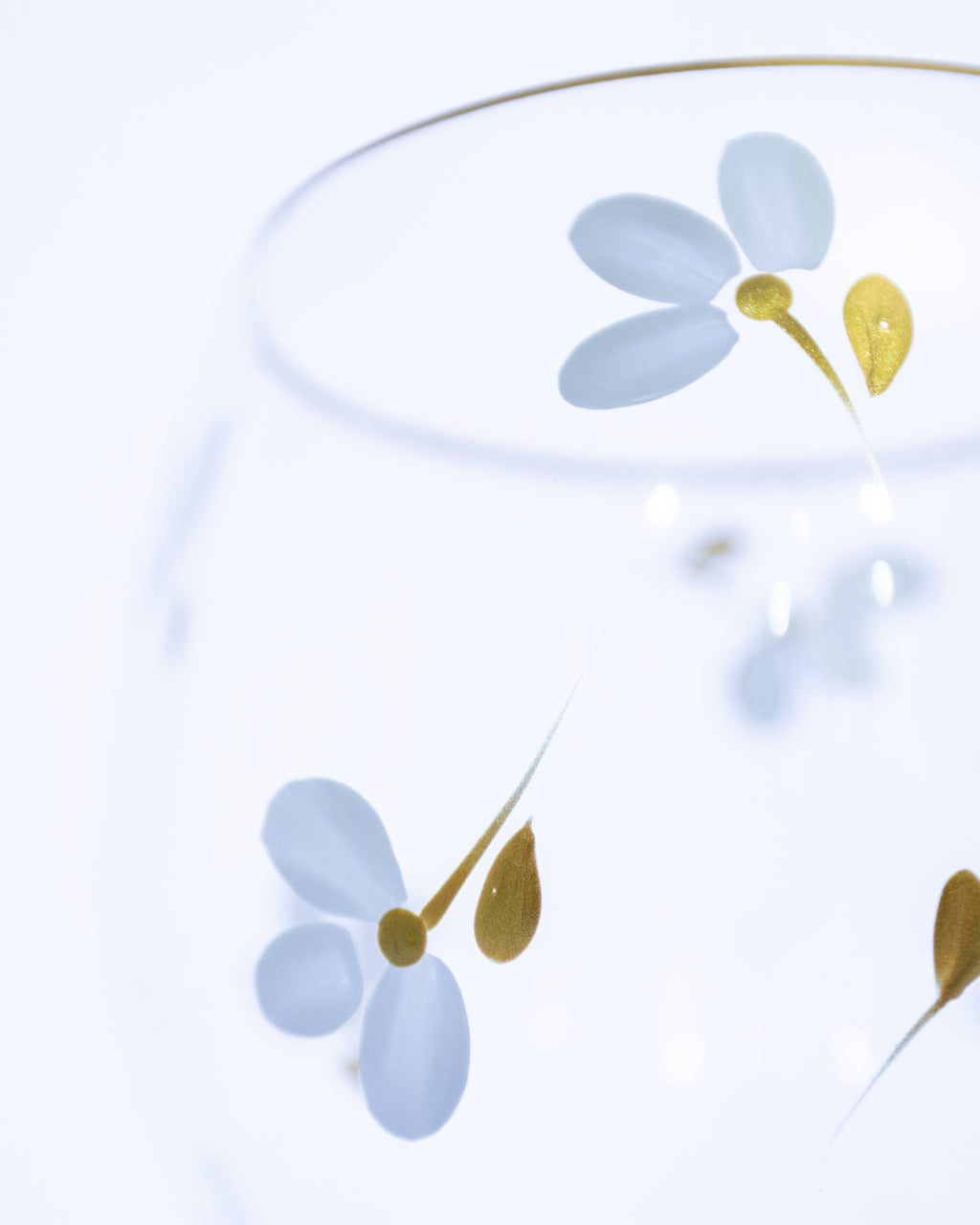 Kit Duas Taças de Gin Flores ao Vento