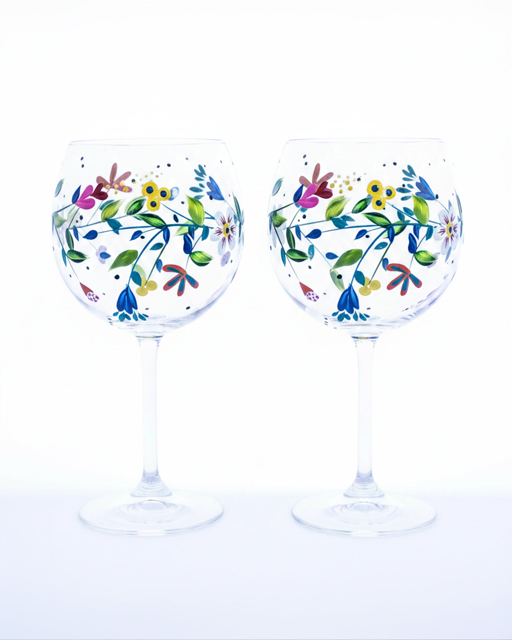 Kit Duas Taças de Gin Dança das flores
