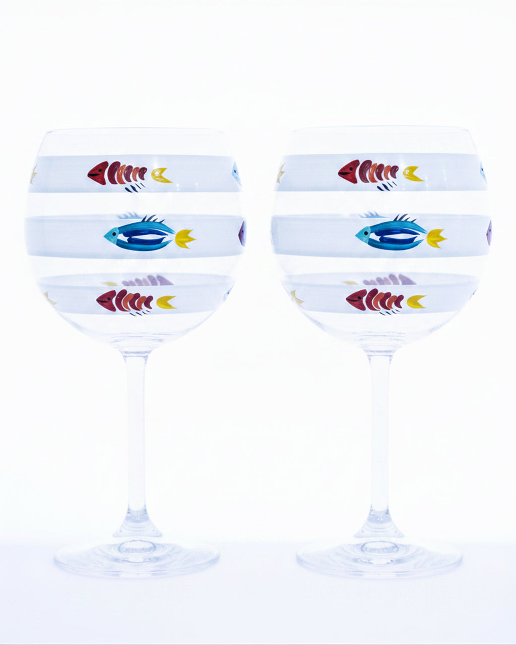 Kit Duas Taças de Gin Peixinhos