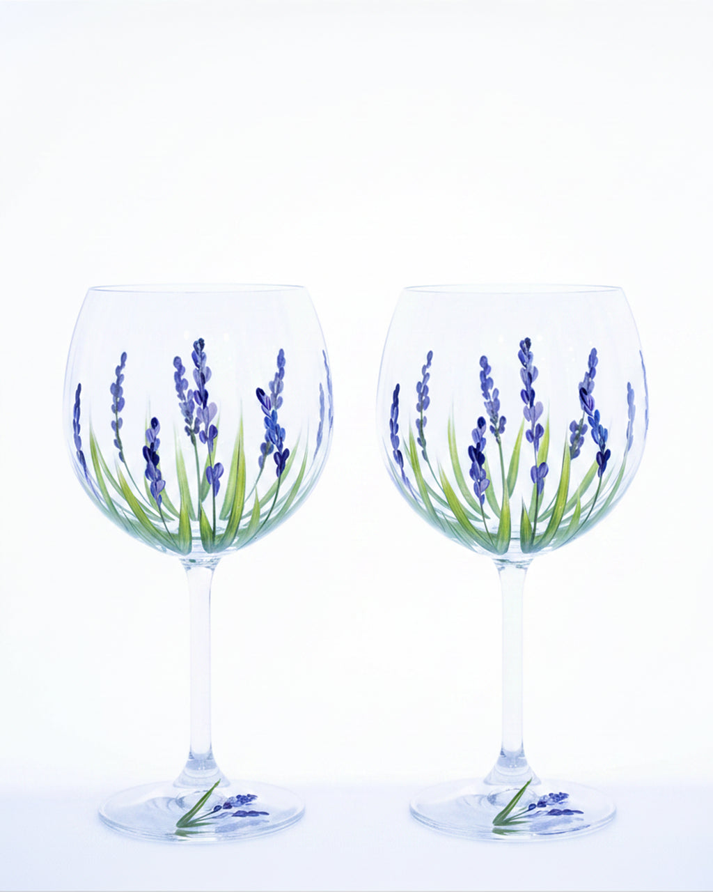 Kit Duas Taças de Gin Lavanda