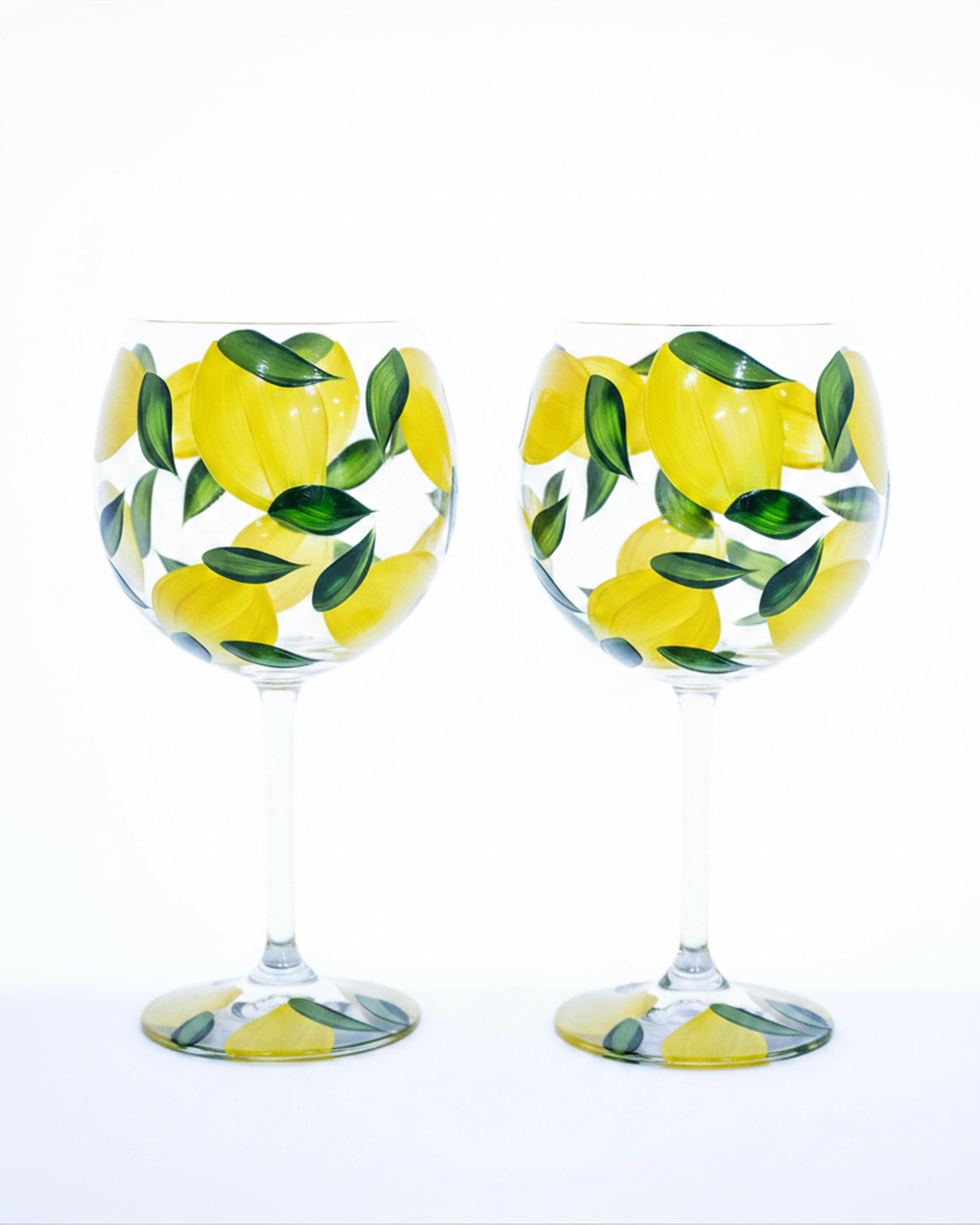 Kit Duas Taças de Gin Limão Siciliano