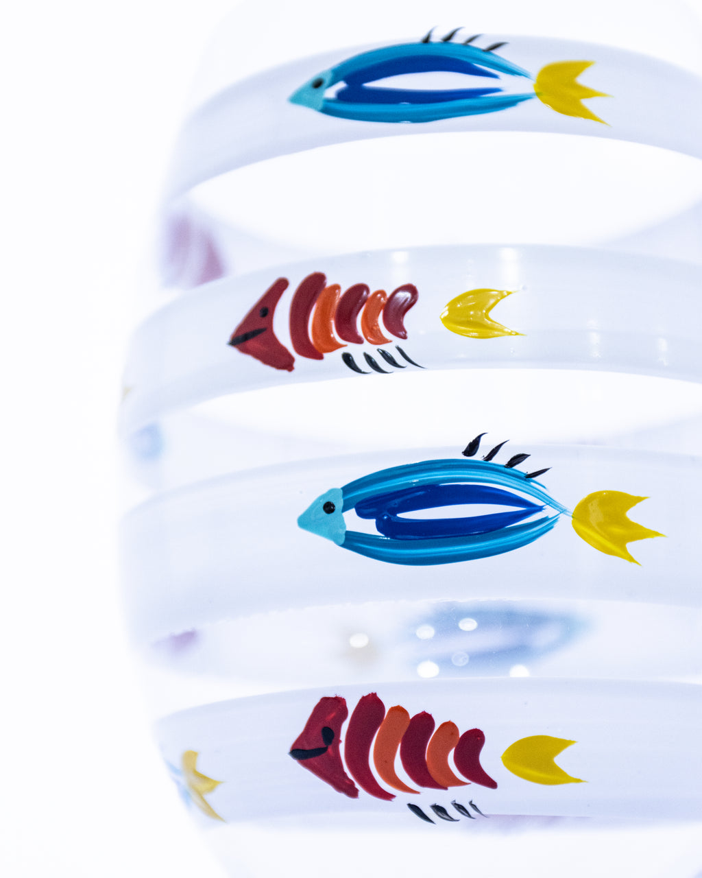Kit Duas Taças de Vinho Peixinhos