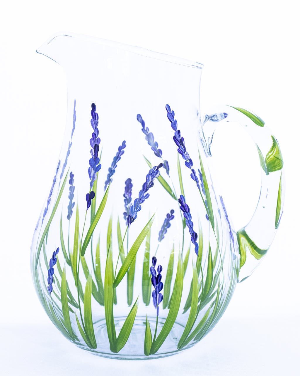 Jarra de Vidro Lavanda