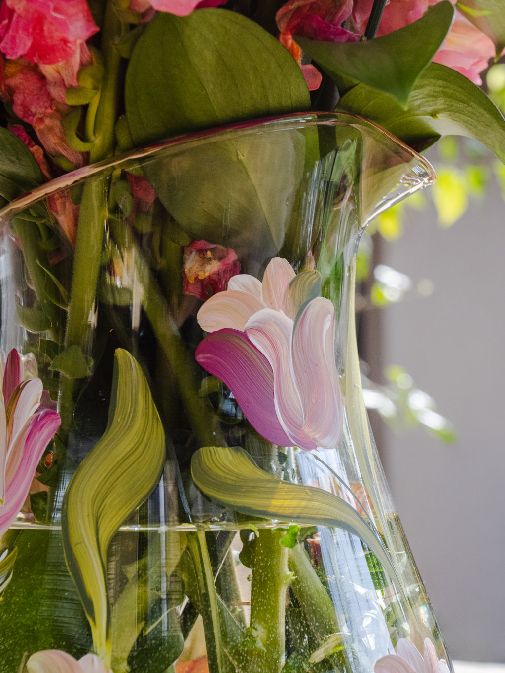Jarra de Vidro Tulipa