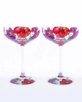 Kit Duas Taças De Espumante Hibisco