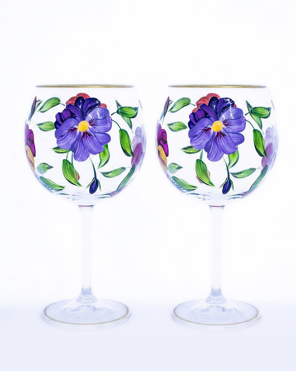 Kit Duas Taças de Gin Amor Perfeito